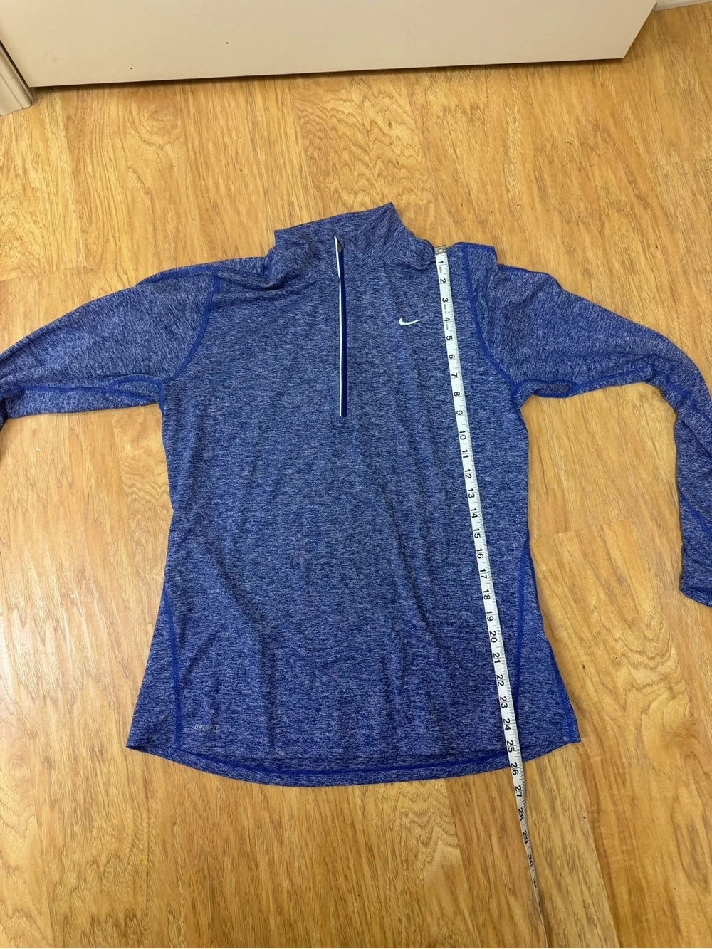 Nike Dri-Fit Quarter Zip Long Sleeve Activewear Top